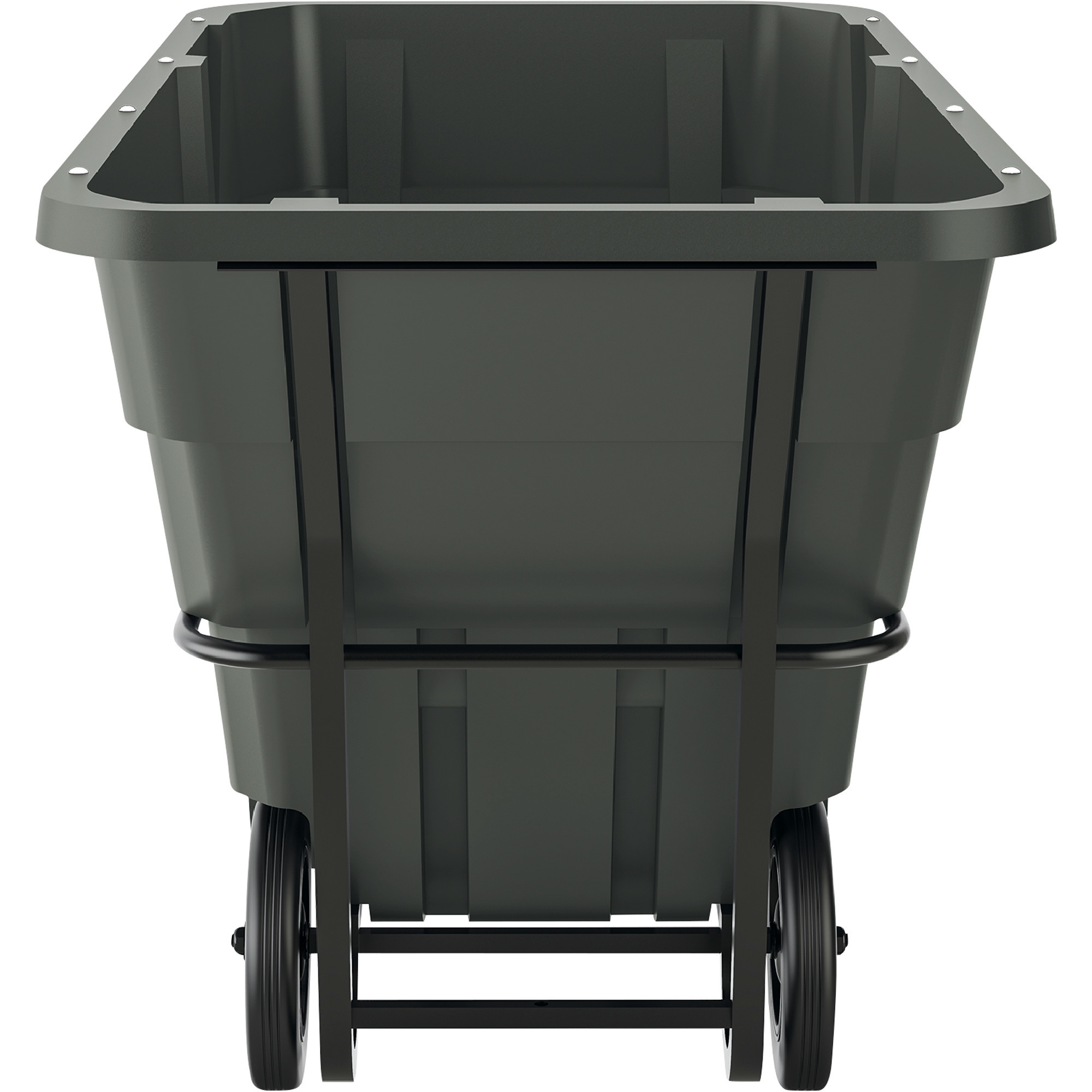 Suncast Commercial Heavy-Duty Tilt Truck - 1.5 Cu. Yd., 2300-Lb. Capacity, Black, Model# RMTTHD150